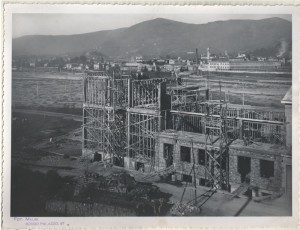 1950 - Costruzione della centrale elettrica di Villa di Serio - BG